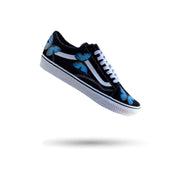 Blue Butterfly Old Skool Vans