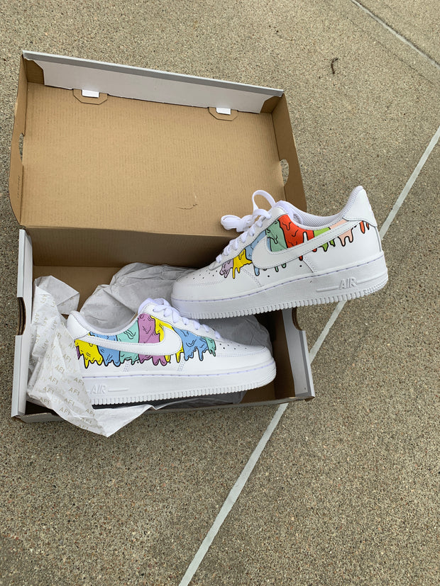 Cartoon Drip Mix AF1