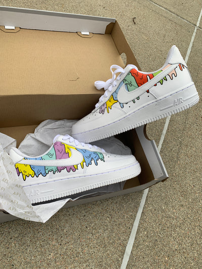 Cartoon Drip Mix AF1