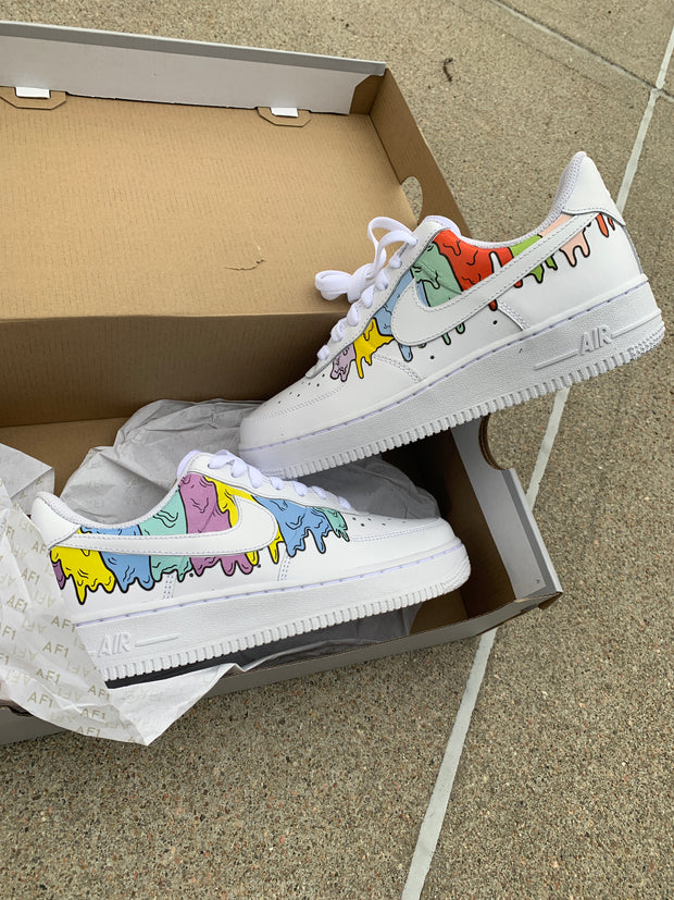 Cartoon Drip Mix AF1
