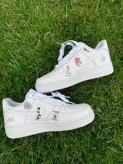Lil Peep Air Force 1 (tattoo edition)