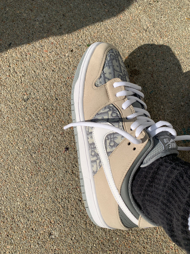 Grey Dior Dunks (Pre-Order)(Read Description!)
