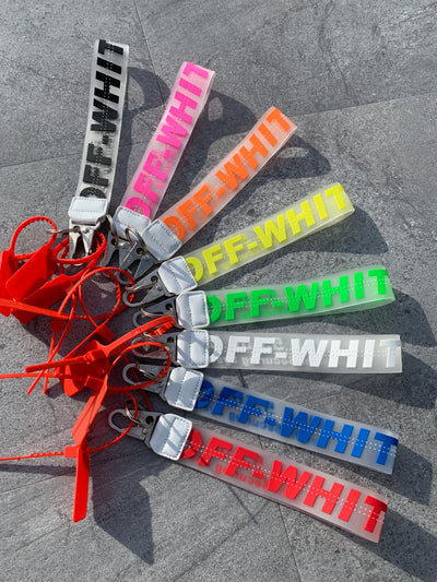 Off-White KeyChains (Transparent)