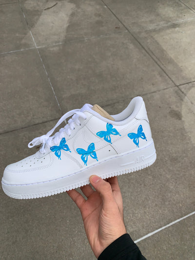 Reflective Blue Butterfly AF1