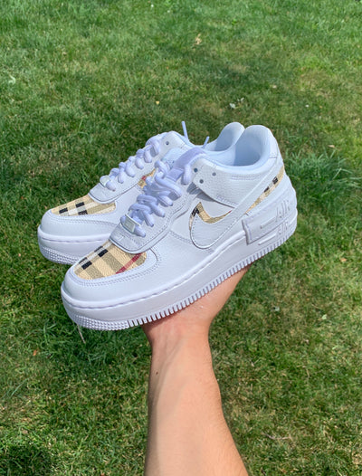 Burberry Shadow Air Force 1  (Read description)