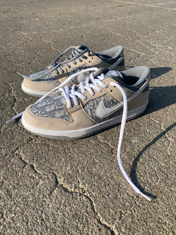 Grey Dior Dunks (Pre-Order)(Read Description!)