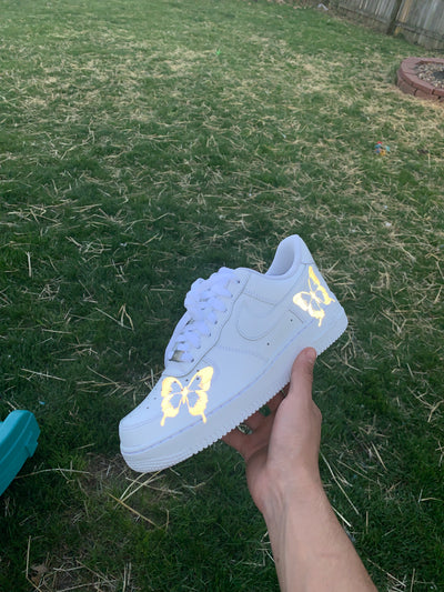 Reflective Butterfly Air Force 1