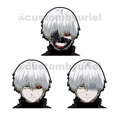 Ken Kaneki Lenticular Sticker
