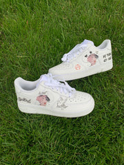 Lil Peep Air Force 1 (tattoo edition)