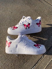 Pink Butterfly Air Force 1