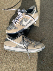 Grey Dior Dunks (Pre-Order)(Read Description!)