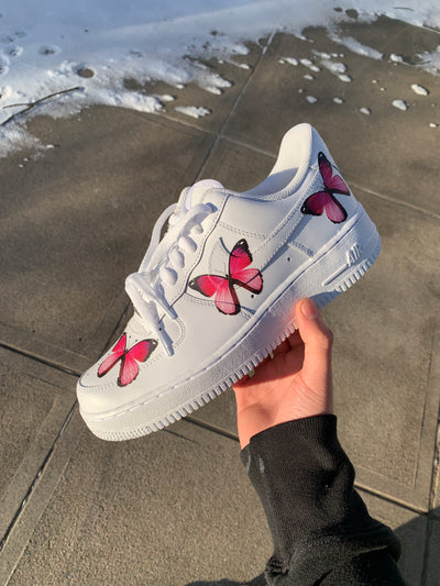 Pink Butterfly Air Force 1