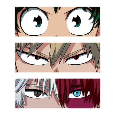 MHA Lenticular Slap Sticker