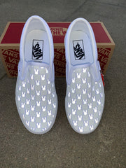 Reflective Bad Bunny Checkered slip