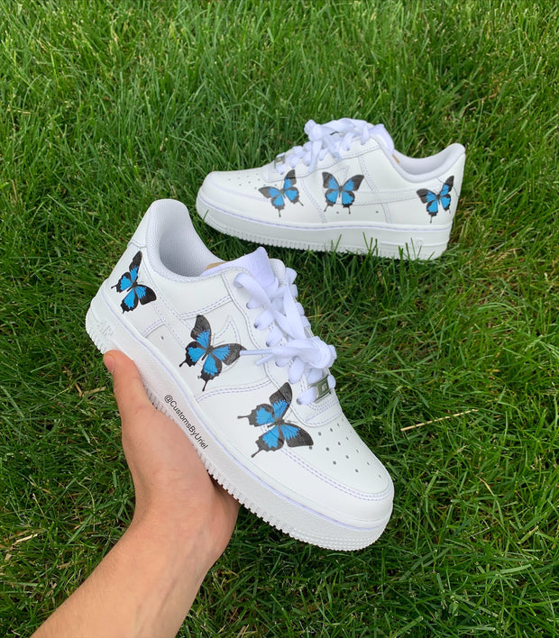Triple Blue Butterfly AF1
