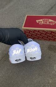 Reflective Bad Bunny Checkered slip
