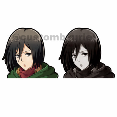 Mikasa Lenticular Sticker