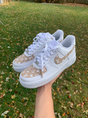 LV Beige Air Force 1 (Read Description)