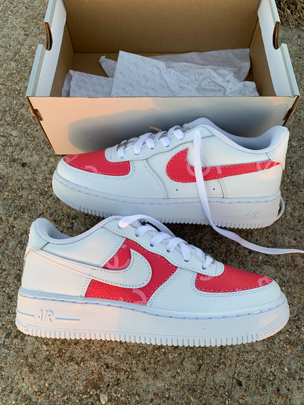 Pink CC Mismatch AF1 (Stitched)
