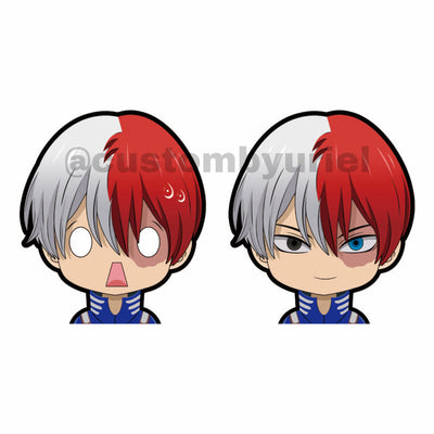 Todoroki Lenticular Sticker