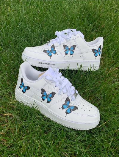 Triple Blue Butterfly AF1