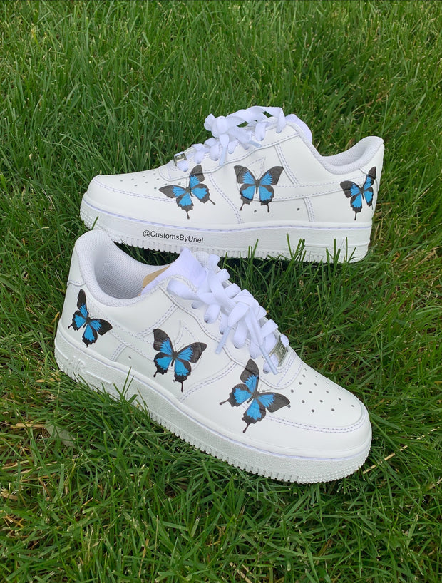 Triple Blue Butterfly AF1
