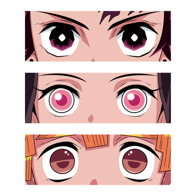 Demon Slayer Lenticular Slap Sticker