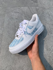 Baby Blue Dior V2 AF1 🍼(Stitched)