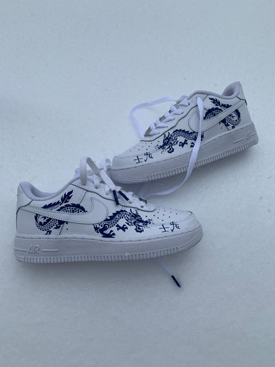 Cobalt Blue Dragon AF1 🐉 ( Read Description)