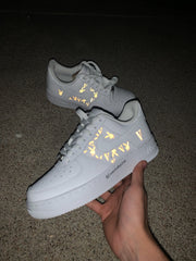 Orange Reflective Playboy/Vlone Af1